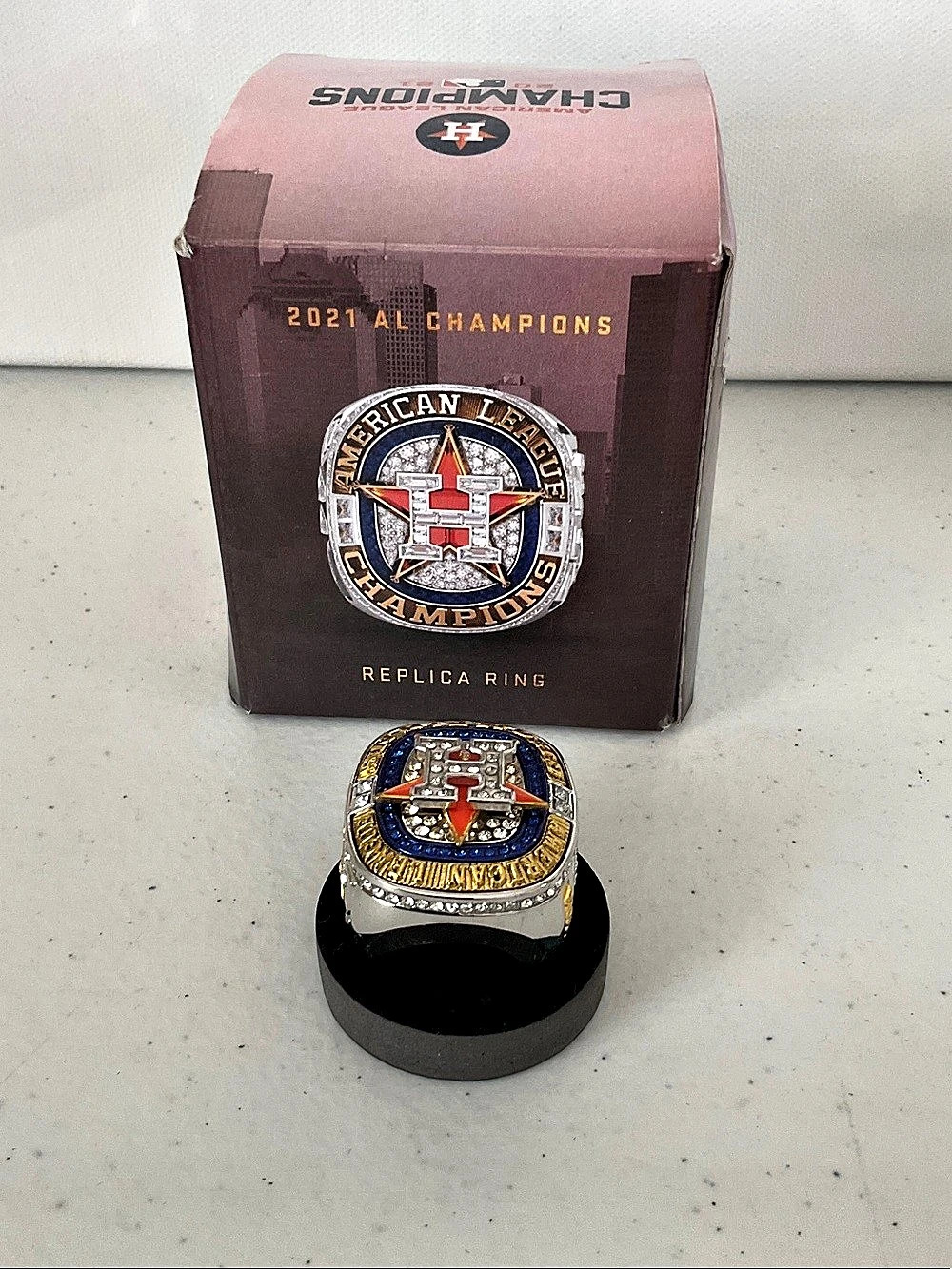 Houston Astros 2021 American League Champions Lance McCullers Jr. Replica Ring